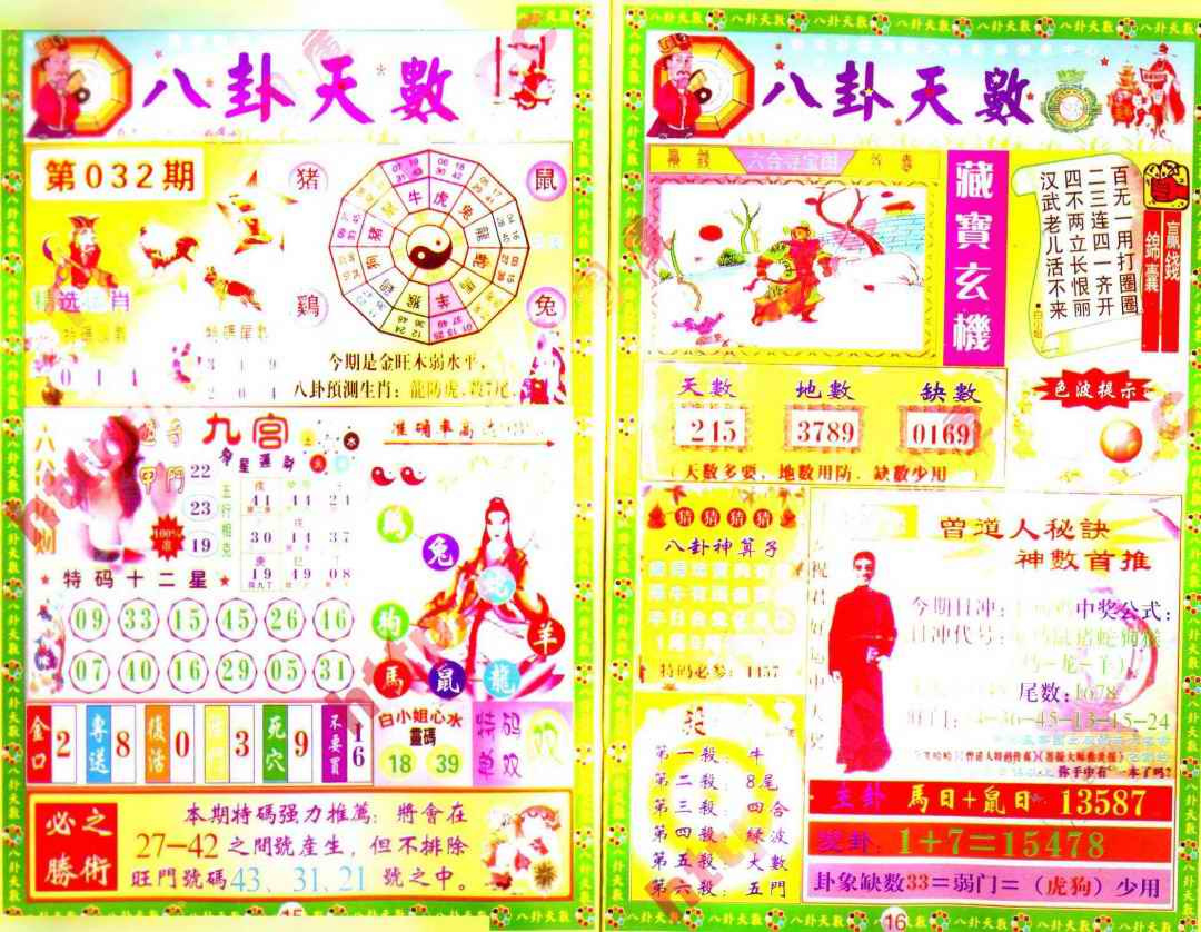 032期八卦天数[图]